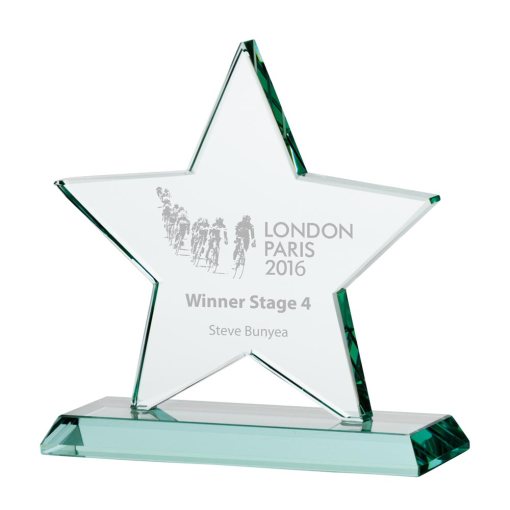 Galaxy Star Jade Glass Award 155mm CR16135B