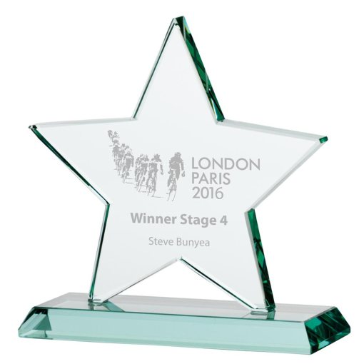 Galaxy Star Jade Glass Award 170mm CR16135C