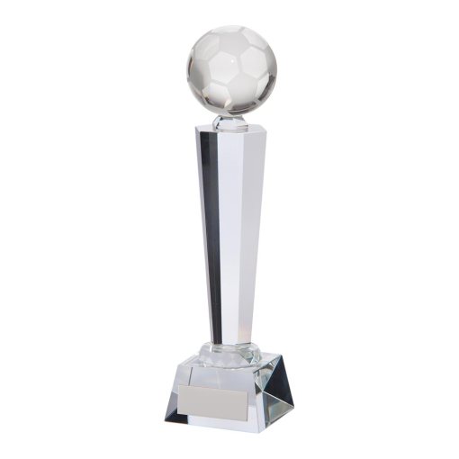 Interceptor Football Crystal Award 255mm CR17117B