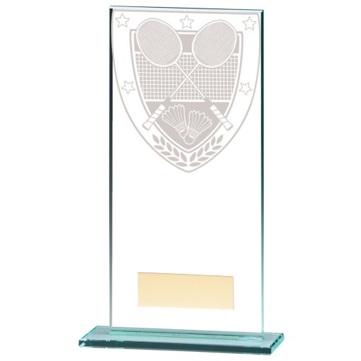 Millennium Badminton Jade Glass Award 180mm CR20369E