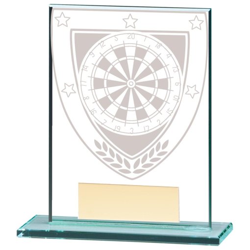 Millennium Darts Jade Glass Award 110mm CR20373A