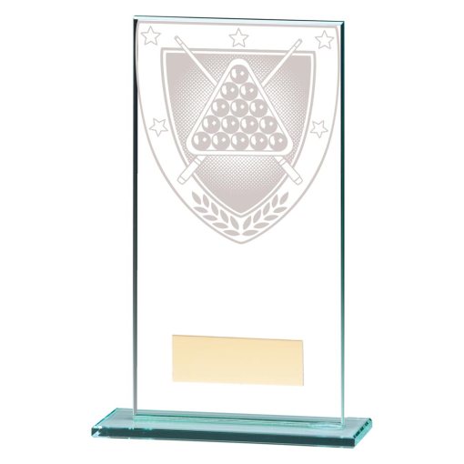 Millennium Snooker Jade Glass Award 160mm CR20388D