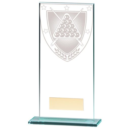 Millennium Snooker Jade Glass Award 180mm CR20388E