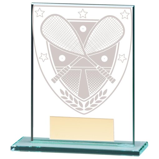 Millennium Squash Jade Glass Award 110mm CR20391A