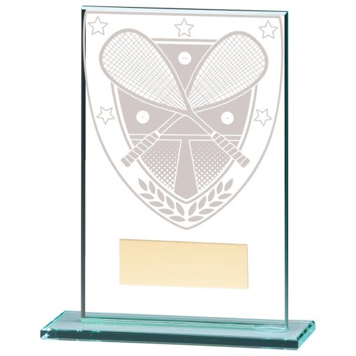Millennium Squash Jade Glass Award 125mm CR20391B
