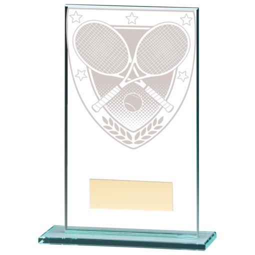 Millennium Tennis Jade Glass Award 140mm CR20394C