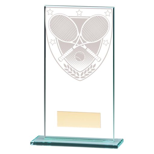 Millennium Tennis Jade Glass Award 160mm CR20394D