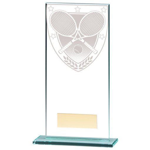 Millennium Tennis Jade Glass Award 180mm CR20394E