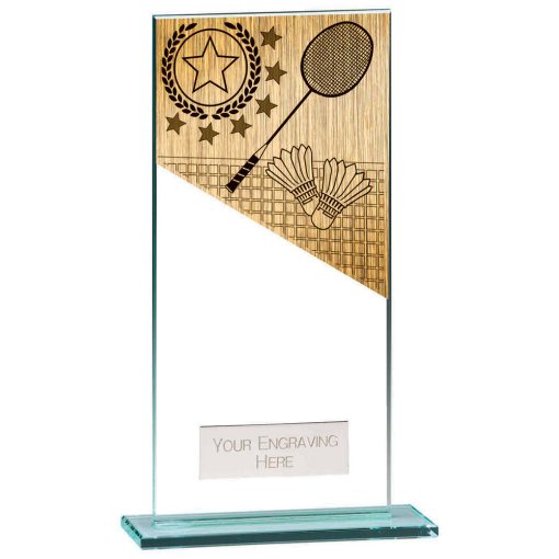 Mustang Badminton Jade Glass Award 180mm CR22218F