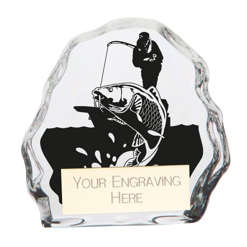 Mystique Fishing Glass Award 90mm CR22244B