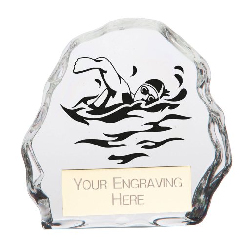 Mystique Swimming Glass Award 90mm CR22250B