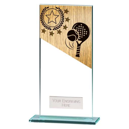 Mustang Padel Jade Glass Award 180mm CR25146F