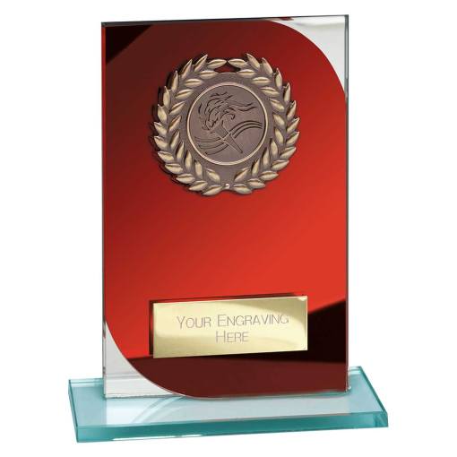 Seismic Multisport Glass Red & Silver 150mm CR25652A