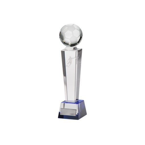 Legend Tower Crystal Football Award 180mm CR9034A