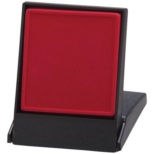 Fortress Flat Insert Medal Box Red Takes 50-60mm Medal MB4187B
