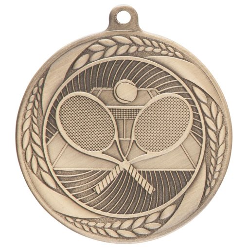 Typhoon Tennis Medal Gold 55mm MM20441G
