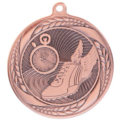 Typhoon Running Athletics Medal Bronze 55mm MM20444B