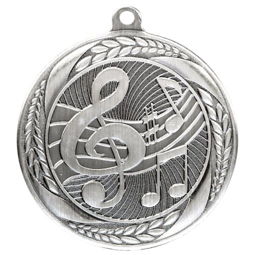 Typhoon Music Medal Silver 55mm MM20446S