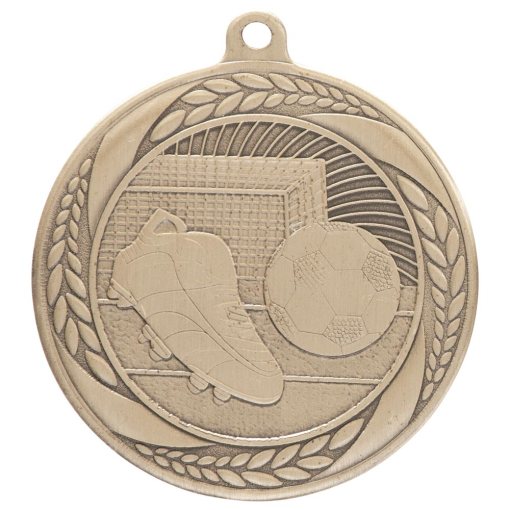 Typhoon Football Medal Gold 55mm MM20448G