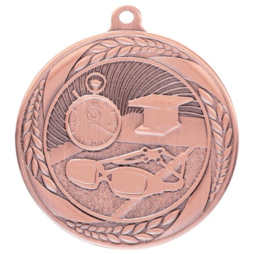 Typhoon Swimming Medal Bronze 55mm MM20453B