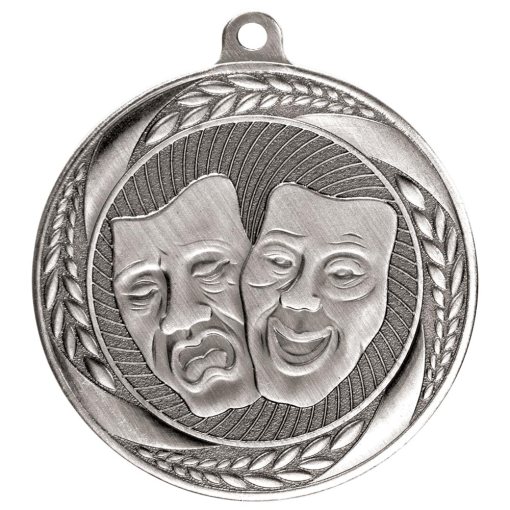 Typhoon Drama Medal Silver 55mm MM20455S