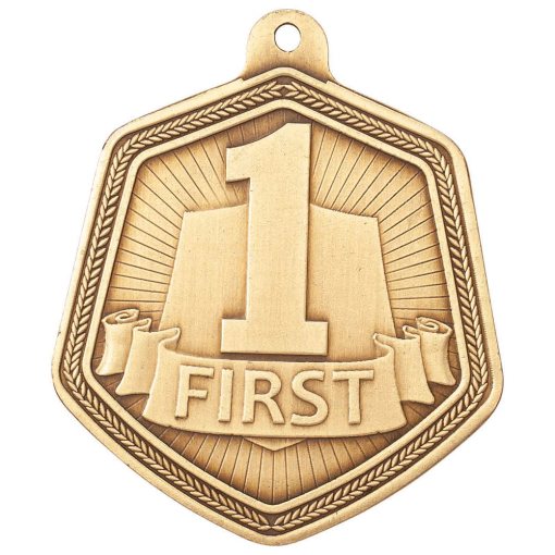 Falcon Medal 1st Place Gold 65mm MM22085G