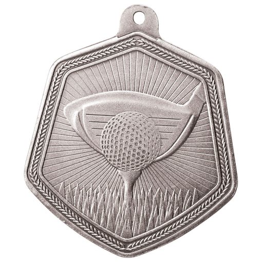 Falcon Golf Medal Silver 65mm MM22092S