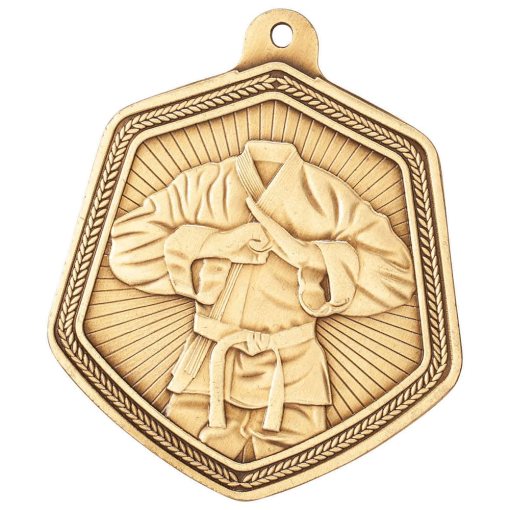 Falcon Martial Arts Medal Gold 65mm MM22094G