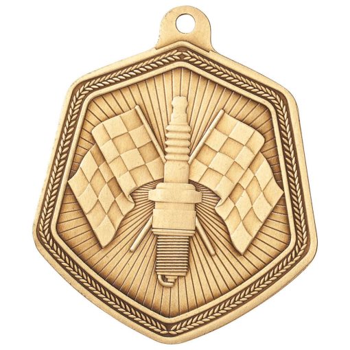Falcon Motorsports Medal Gold 65mm MM22095G
