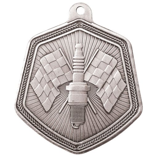 Falcon Motorsports Medal Silver 65mm MM22095S