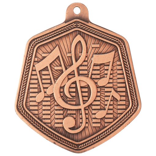 Falcon Music Medal Bronze 65mm MM22096B