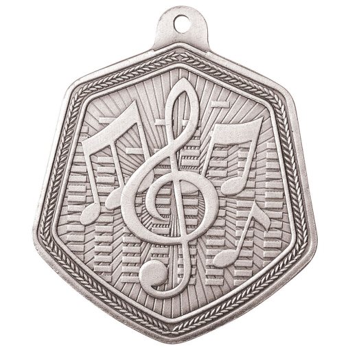Falcon Music Medal Silver 65mm MM22096S