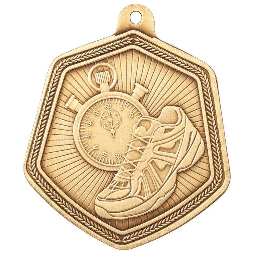 Falcon Athletics Medal Gold 65mm MM22100G