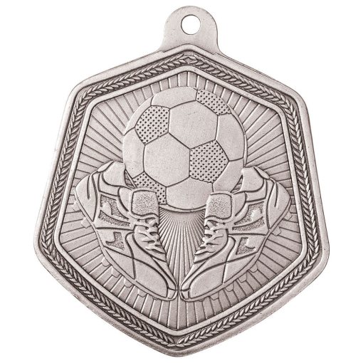 Falcon Football Medal Silver 65mm MM22103S