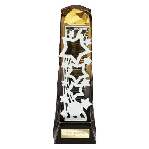 Shard Achievement Award Fusion Gold & Carbon Black 230mm PA24023A