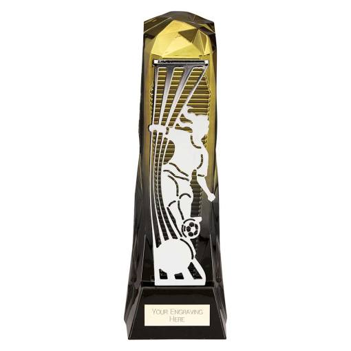 Shard Football Female Award Gold & Carbon Black 230mm PA25009A