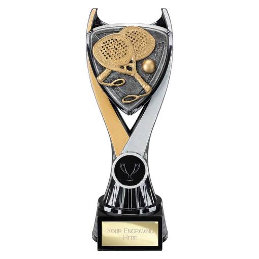Wolverine Tower Padel Carbon Black & Fusion Gold 200mm PA25022D
