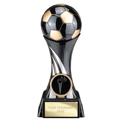 Attack Strike Football Award Carbon Black & Fusion Gold 160mm PA25034B