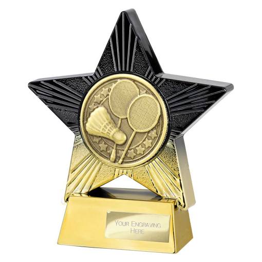 Superstar Badminton Award Black & Gold 140mm PA25036B