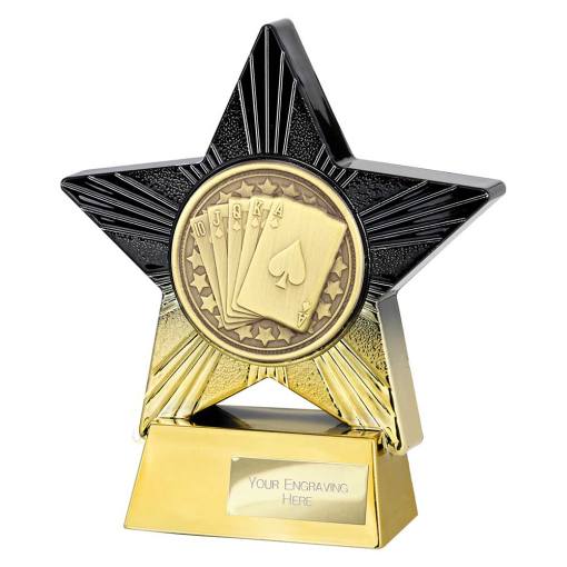 Superstar Cards Award Black & Gold 140mm PA25039B