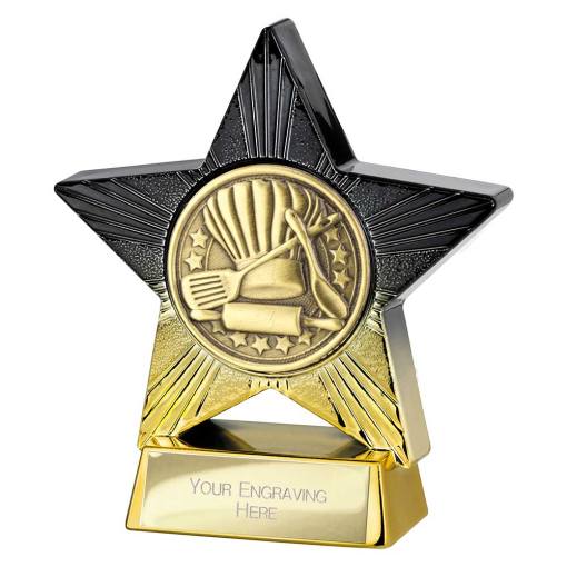 Superstar Culinary Award Black & Gold 110mm PA25042A