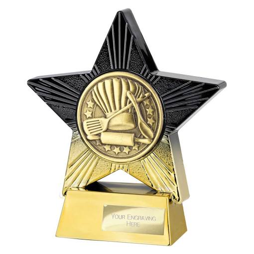 Superstar Cooking Award Black & Gold 140mm PA25042B