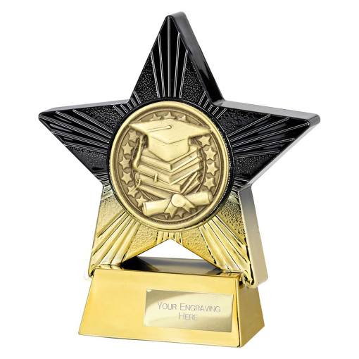 Superstar Graduation Award Black & Gold 140mm PA25061B