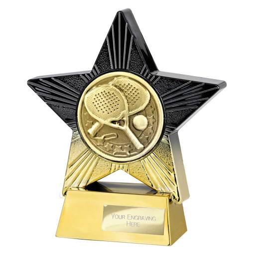 Superstar Padel Award Black & Gold 140mm PA25071B