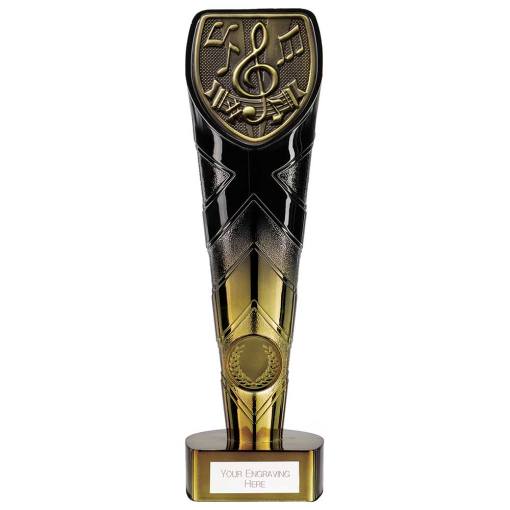 Fusion Cobra Music Award Black & Gold 225mm PM24214E