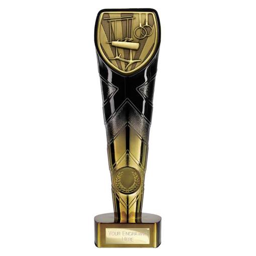 Fusion Cobra Gymnastics Award Black & Gold 225mm PM25220E