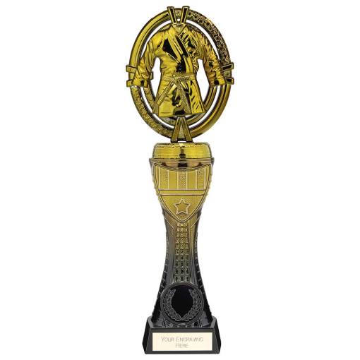 Maverick Heavyweight Martial Arts Award Black & Gold 230mm PV24115A
