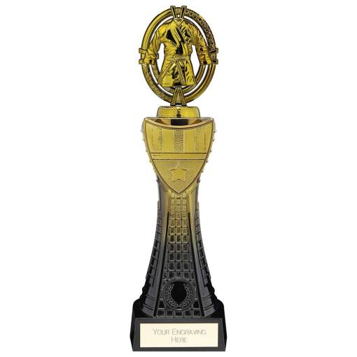 Maverick Heavyweight Martial Arts Award Black & Gold 315mm PV24115D