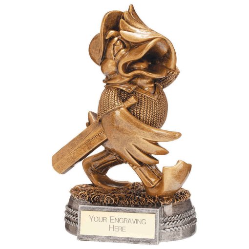 Golden Duck Cricket Award 155mm RF22002A