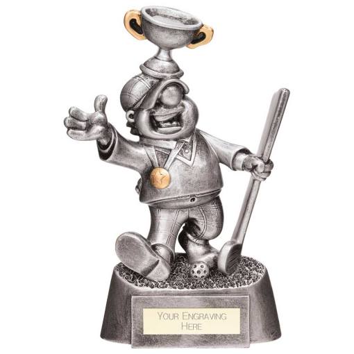Goof Balls Golf Winner Award Silver 185mm RF23044A